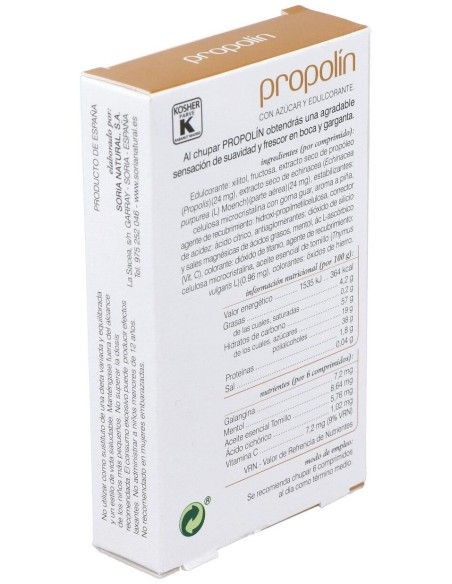 Propolin 48Comp.X250Mg. de Soria Natural