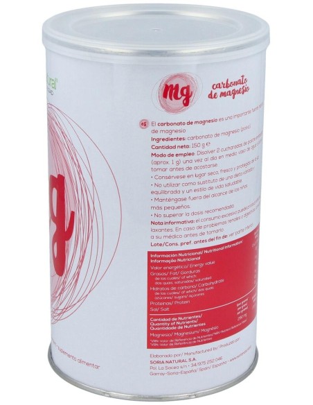 Carbonato Magnesico de Alecosor Soria Natural