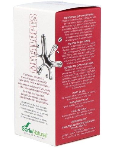 Metalopes 120Comp. de Soria Natural