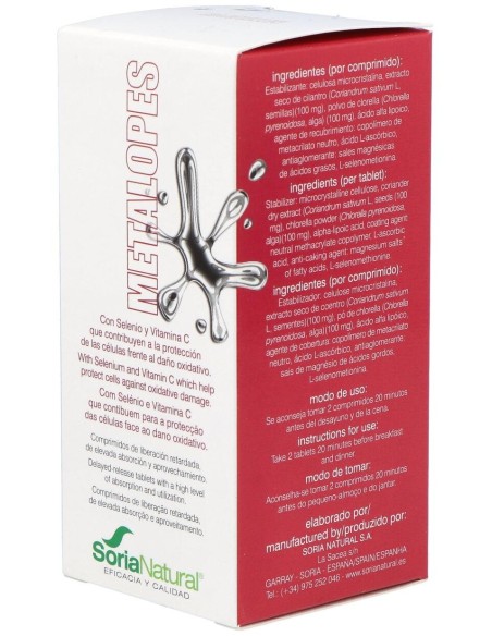 Metalopes 120Comp. de Soria Natural