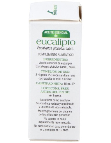 Esencia Eucalipto 15Cc. de Soria Natural