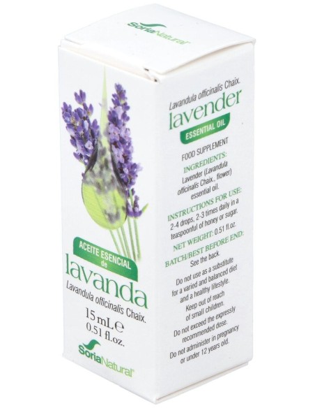 Esencia Lavanda 15Ml. de Soria Natural