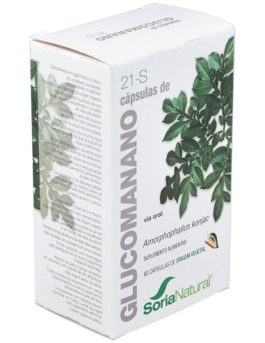 Cap.S 21 Glucomanano 60Cap. de Soria Natural
