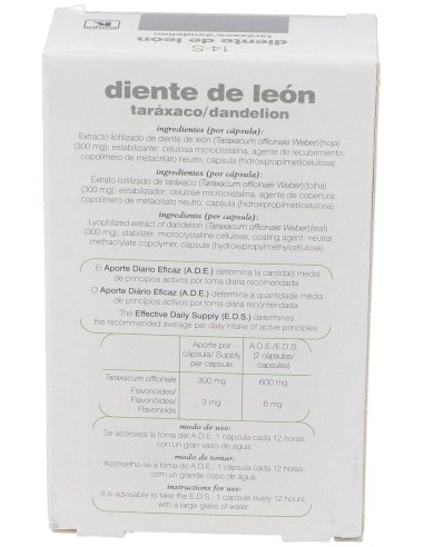 Cap.S 14 Diente Leon Xxi 30Cap. de Soria Natural