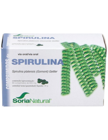 Spirulina 60Comp. de Soria Natural
