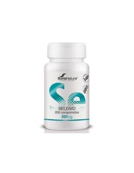 Selenio Liberacion Sostenida 250Mg 200Comp. de Soria Natural