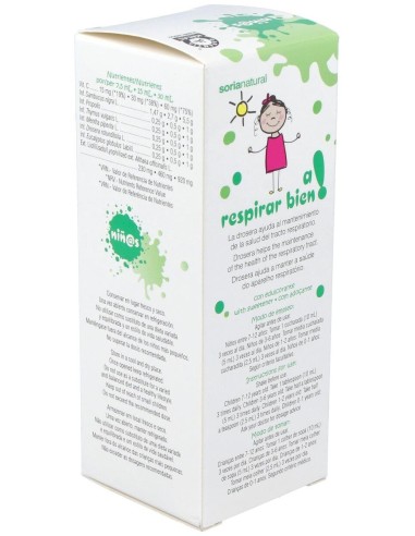 A Respirar Bien Niñ@S Jarabe 150Ml. de Soria Natural