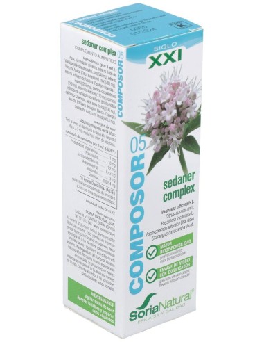 Composor 05 Sedaner Complex Xxi 50Ml. de Soria Natural
