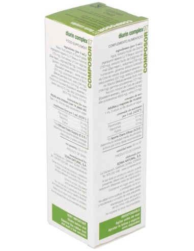 Composor 07 Diurin Complex Xxi 50Ml. de Soria Natural