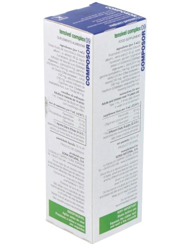 Composor 09 Tensivel Complex Xxi 50Ml. de Soria Natural