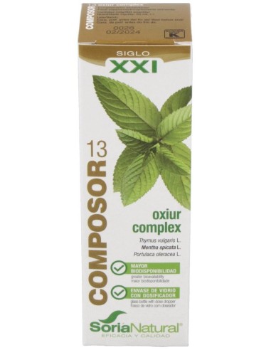 Composor 13 Oxiur Complex-Lombrisor Xxi 50Ml. de Soria Natural