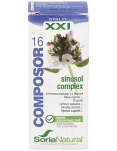 Composor 16 Sinusol Complex Xxi 25Ml. de Soria Natural 2