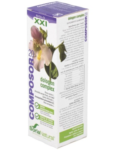 Composor 20 Dologen Complex Xxi 50Ml. de Soria Natural