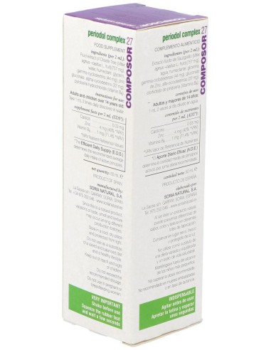 Composor 27 Periodol Complex Xxi 50Ml. de Soria Natural