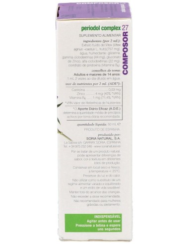 Composor 27 Periodol Complex Xxi 50Ml. de Soria Natural