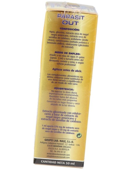 Parasit Out 50Ml. de Nale