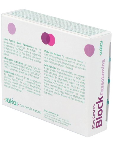 Sline Control Block Faseolamina 30Comp. de Sakai