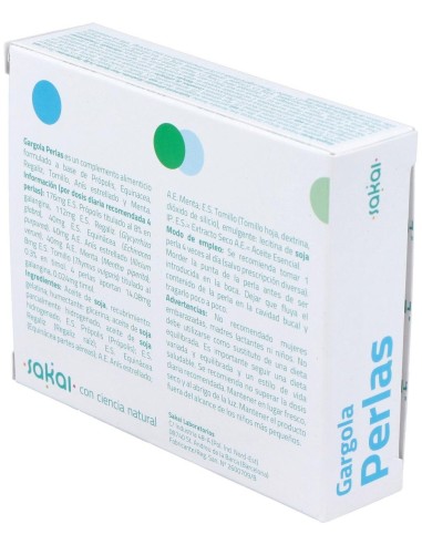 Gargola Perlas 30Perlas de Sakai