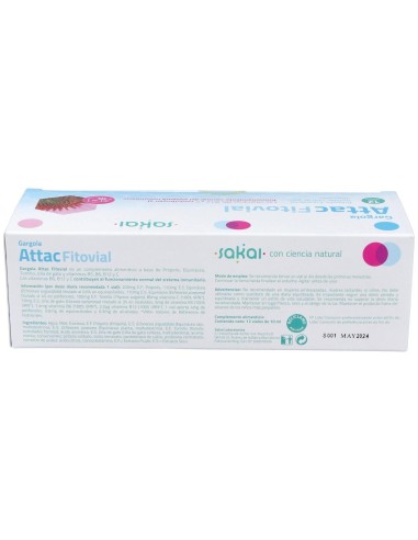 Gargola Fitovial Attac 12Viales de Sakai