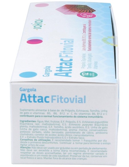 Gargola Fitovial Attac 12Viales de Sakai