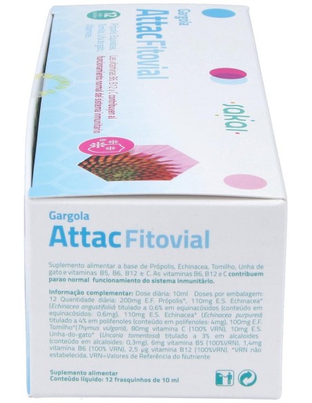 Gargola Fitovial Attac 12Viales de Sakai