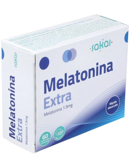 Melatonina Extra Masticable 60Comp. de Sakai