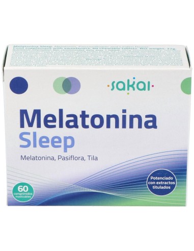 Melatonina Sleep 60Comp.Mast. de Sakai