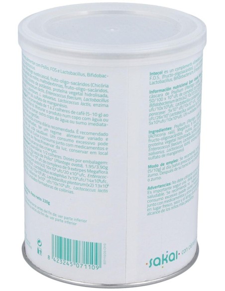 Intecol Complejo Probiotico 220Gr. de Sakai