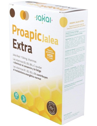 Proapic Jalea Real Extra 20Amp. de Sakai