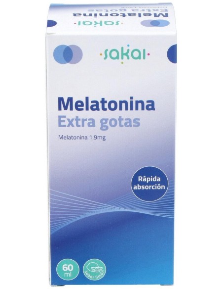 Melatonina Extra Gotas 60Ml. de Sakai