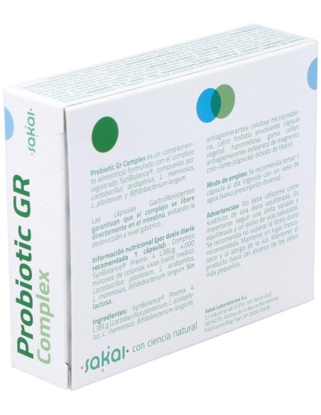 Probiotic Gr Complex 30Cap. de Sakai