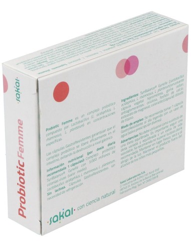 Probiotic Femme 30Cap. de Sakai