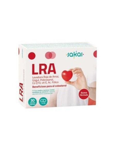 Lra Levadura Roja De Arroz + Q10 30Cap. de Sakai