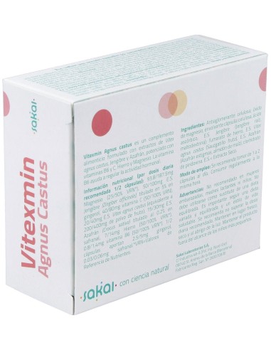 Vitexmin Agnus Castus 60Cap. de Sakai