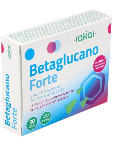 Betaglucano Forte 30Cap. de Sakai