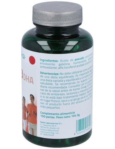 Omega 3 Dha 150Perlas de Sakai