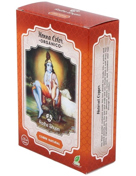 Henna Polvo Cobre Natural 100Gr de Radhe Shyam
