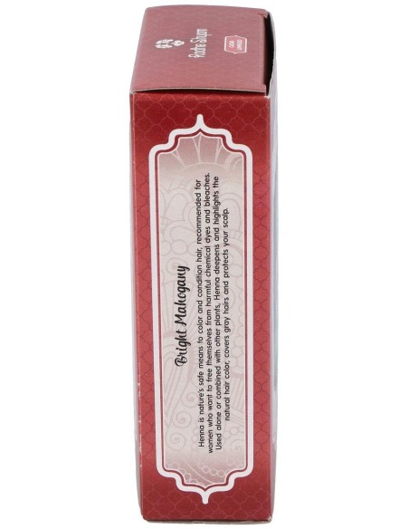 Henna Polvo Caoba Luminoso 100Gr. de Radhe Shyam
