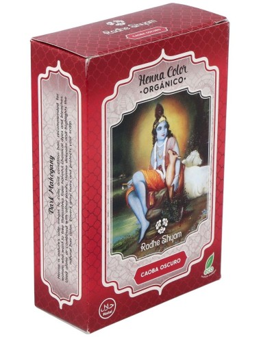 Henna Polvo Caoba Oscuro 100Gr. de Radhe Shyam