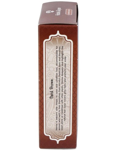 Henna Polvo Castaño Oscuro 100Gr. de Radhe Shyam