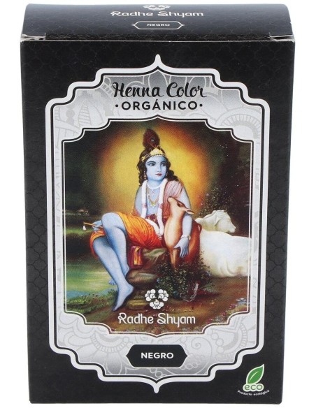 Henna Polvo Negro 100Gr. de Radhe Shyam