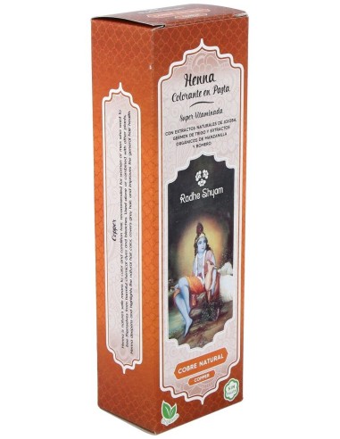 Henna Pasta Cobre Natural 200Gr. de Radhe Shyam