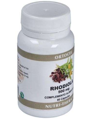 Rhodiola 500Mg. 60Cap. de Ortocel Nutri-Therapy