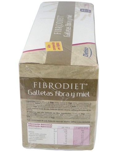 Galletas Fibra Y Miel 1Kg de Dielisa®