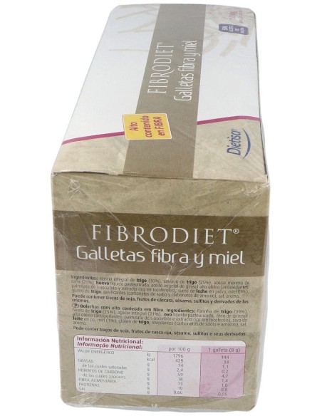 Galletas Fibra Y Miel 1Kg de Dielisa®