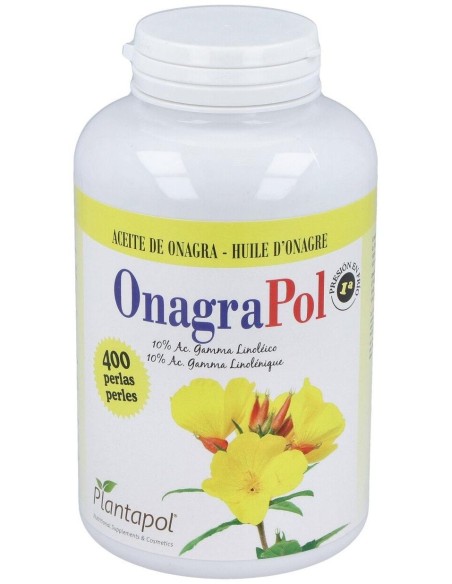 Onagrapol (Aceite de Onagra) 400 Perlas 700 Mg de Plantapol