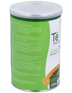 Te Verde Con Papaya Y Ciruela Bote 200Gr.Instantan Plantapol 2
