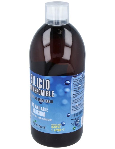 Silicio Org. Biodisponible+Colageno Marino 1Litro de Plantapol