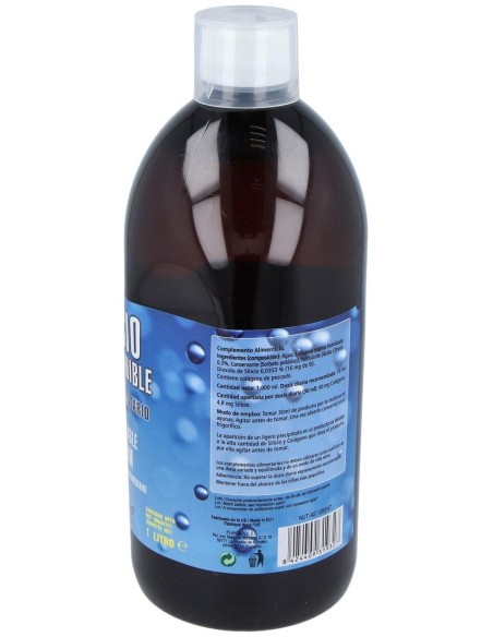 Silicio Org. Biodisponible+Colageno Marino 1Litro de Plantapol