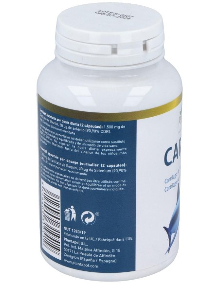 Cartipol Plus (Cartilago De Tiburon 750Mg)120Cap. de Plantapol